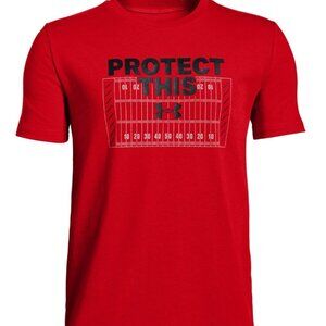 Boys Under Armour "Protect This House" Youth Size Large New with Tags